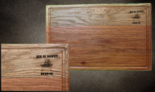 Load image into Gallery viewer, Butcher Block Cutting Boards 11”X14”  w/ and without Etching w/ Rub Me Down Logo.
